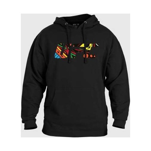 Męska bluza z kapturem UFC Unrivaled by Venum Alex Pereira, czarna