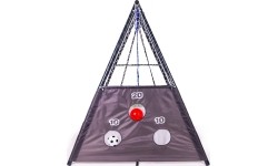 Plac zabaw dla dzieci huśtawka ogrodowa 4w1 kosz do koszykówki bocianie gniazdo ECOTOYS