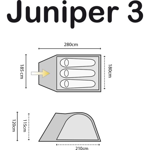 Namiot Highlander Juniper 3