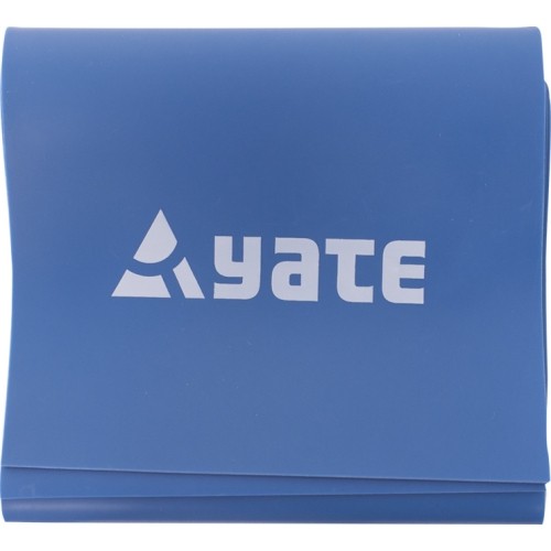 Guma oporowa Yate, 120x12 cm – ekstra twarda, niebieska