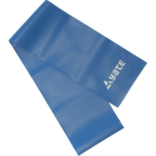 Guma oporowa Yate, 120x12 cm – ekstra twarda, niebieska