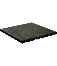 Płytka gumowa Antishock - Mosaic SBR 10%, czarna