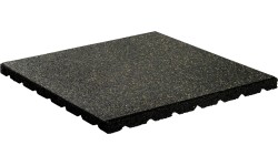 Płytka gumowa Antishock - Mosaic SBR 10%, czarna