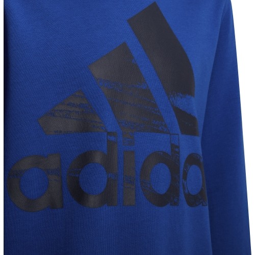 Adidas bluza dla chłopców Logo Sweat Blue HF1824