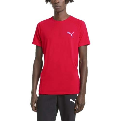 Koszulka męska Puma Evostripe Tee, czerwona