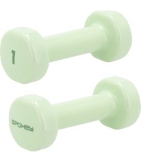 Zestaw hantli winylowych Spokey SHAPE 2x 1 kg