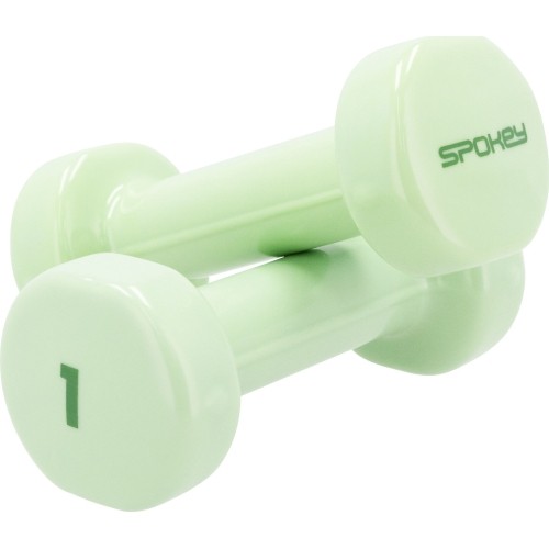 Zestaw hantli winylowych Spokey SHAPE 2x 1 kg
