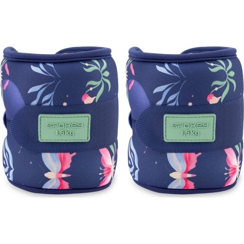 Obciążniki na nadgarstki i kostki Spokey The Bloom Form, 2x 1,5 kg