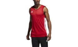 Koszulka koszykarska Adidas 3G Spee Rev Jrs Red White DY6595