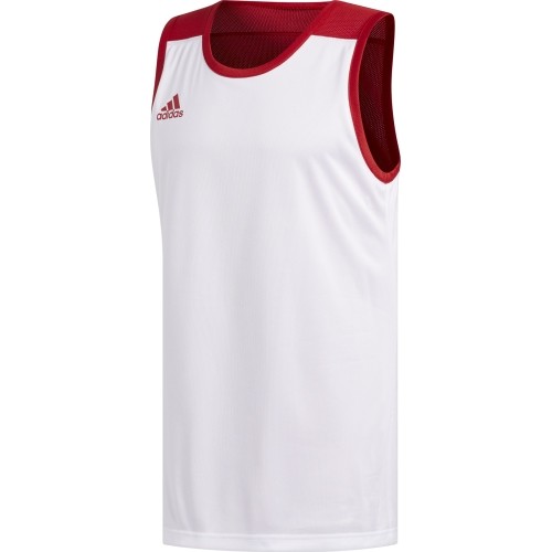Koszulka koszykarska Adidas 3G Spee Rev Jrs Red White DY6595
