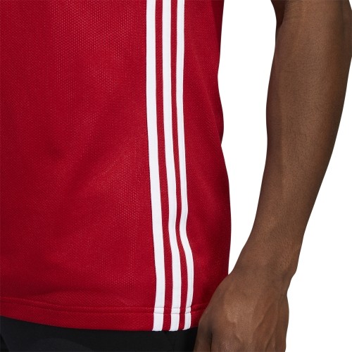 Koszulka koszykarska Adidas 3G Spee Rev Jrs Red White DY6595