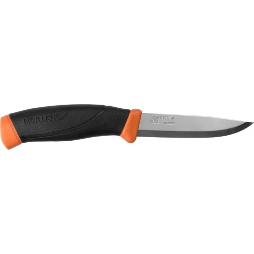 Nóż Morakniv Companion, stal nierdzewna, ciemnopomarańczowy
