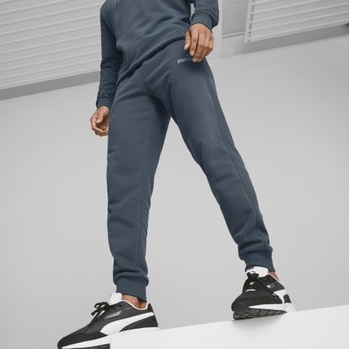 Puma spodnie męskie Ess Elevated Sweatpants Blue 673388 16