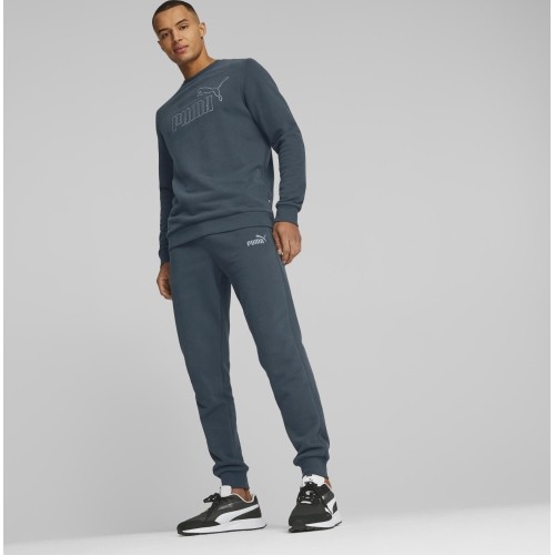 Puma spodnie męskie Ess Elevated Sweatpants Blue 673388 16