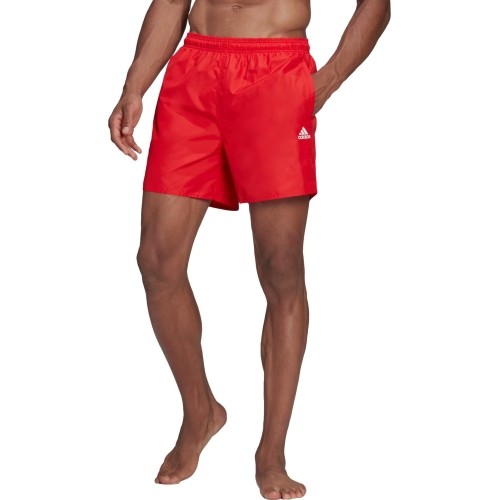 Szorty kąpielowe męskie Adidas Solid CLX Short SL, czerwone, HA0384