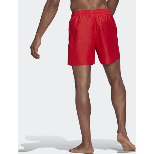 Szorty kąpielowe męskie Adidas Solid CLX Short SL, czerwone, HA0384