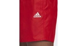 Szorty kąpielowe męskie Adidas Solid CLX Short SL, czerwone, HA0384