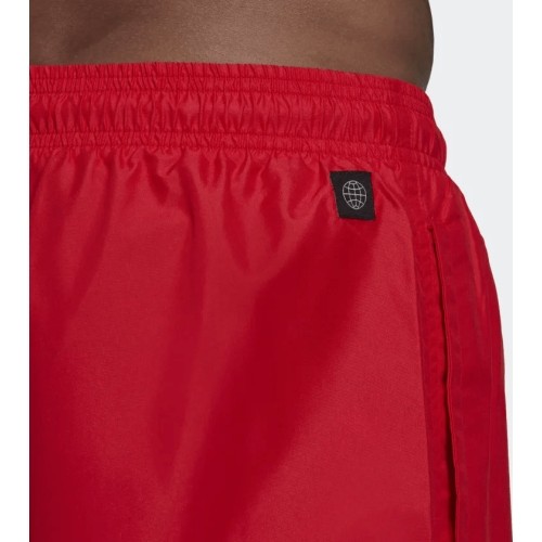 Szorty kąpielowe męskie Adidas Solid CLX Short SL, czerwone, HA0384