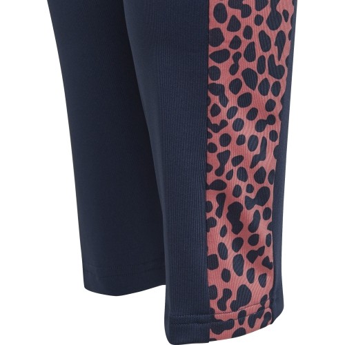Adidas legginsy dla dziewcząt G Leo Tig Navy GN1449
