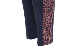 Adidas legginsy dla dziewcząt G Leo Tig Navy GN1449