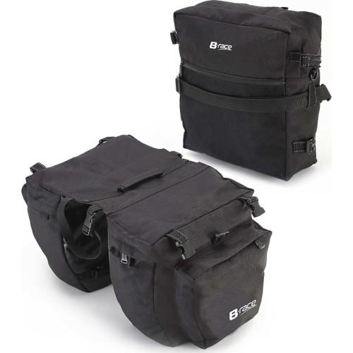 Torba rowerowa na bagażnik B-Race 35x30x13cm 37l
