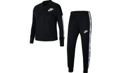 Dres dziewczęcy Nike G NSW Trk Suit Tricot czarny CU8374 010