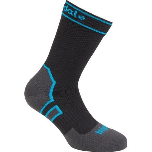 Skarpety Bridgedale Storm Sock Boot, czarno-niebieskie - 845