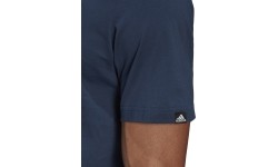 Koszulka męska Adidas M Embrd Lg T, niebieska