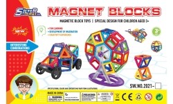 Zestaw klocków magnetycznych Giga, 248 el.