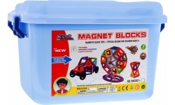 Zestaw klocków magnetycznych Giga, 248 el.