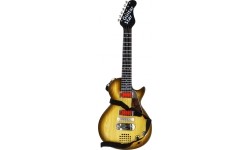 Gitara elektryczna Rockowa, stylizacja drewna