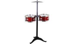 Mega Drums zestaw perkusyjny dla dzieci ze stołkiem, 6 bębnów