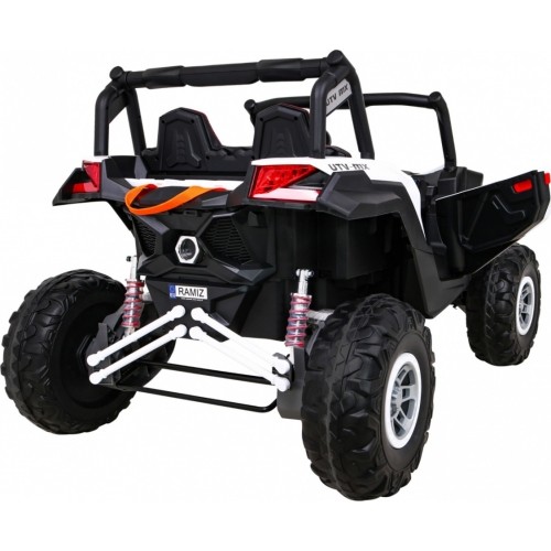 Pojazd elektryczny dla dzieci Buggy UTV-MX, biały