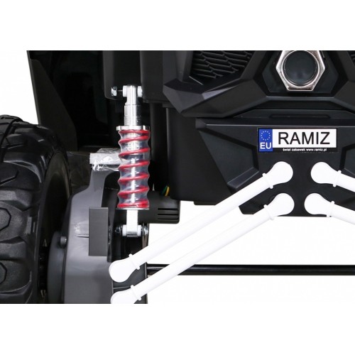 Pojazd elektryczny dla dzieci Buggy UTV-MX, biały