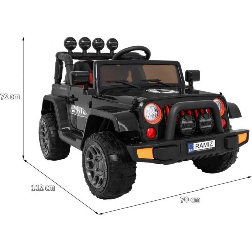 Pojazd terenowy Full Time 4WD, czarny