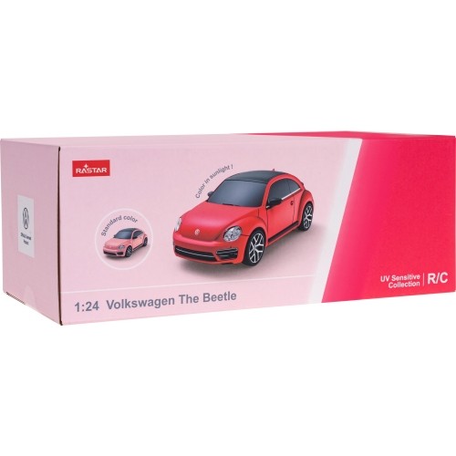 Samochód zdalnie sterowany Volkswagen Beetle 1:24 RASTAR, biały