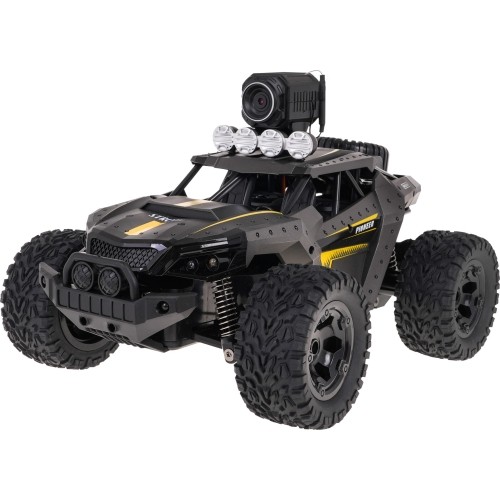 Samochodzik MEGA Crawler PIONEER z kamerą, szary