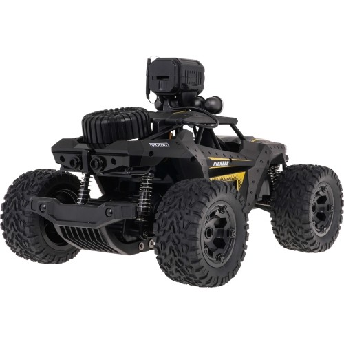 Samochodzik MEGA Crawler PIONEER z kamerą, szary