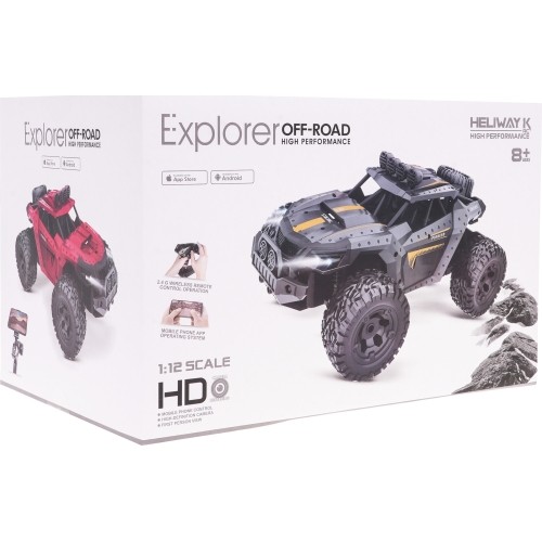 MEGA Crawler PIONEER z kamerą, czerwony