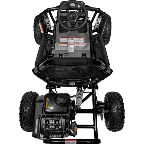 RamiGO MUD MONSTER kart spalinowy czarny