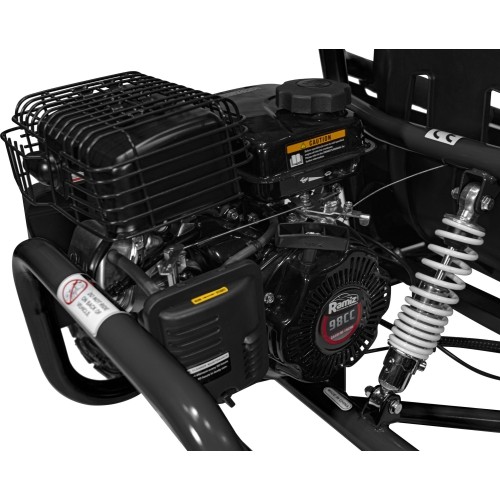 RamiGO MUD MONSTER kart spalinowy czarny
