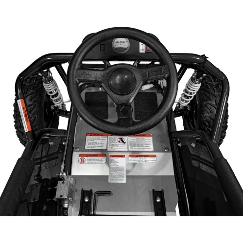 RamiGO MUD MONSTER kart spalinowy czarny