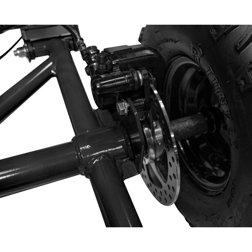 RamiGO MUD MONSTER kart spalinowy czarny