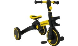 Rowerek trójkołowy Happy Bike 3in1 Sportrike, żółty