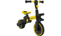 Rowerek trójkołowy Happy Bike 3in1 Sportrike, żółty