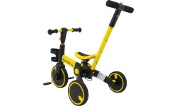 Rowerek trójkołowy Happy Bike 3in1 Sportrike, żółty