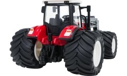 Traktor z buldożerem zdalnie sterowany R/C 1:24, czerwony