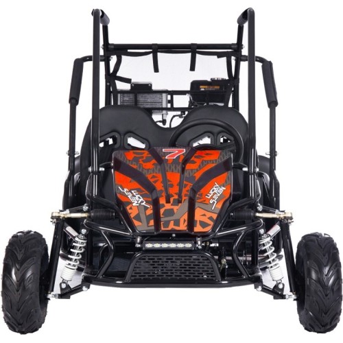 Gokart spalinowy Lucky Seven Lift, dwuosobowy, pomarańczowy