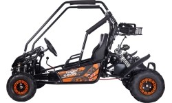 Gokart spalinowy Lucky Seven Lift, dwuosobowy, pomarańczowy