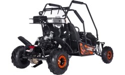 Gokart spalinowy Lucky Seven Lift, dwuosobowy, pomarańczowy